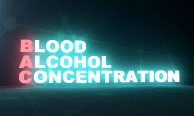 California Orange County has a BAC limit of 0.08
